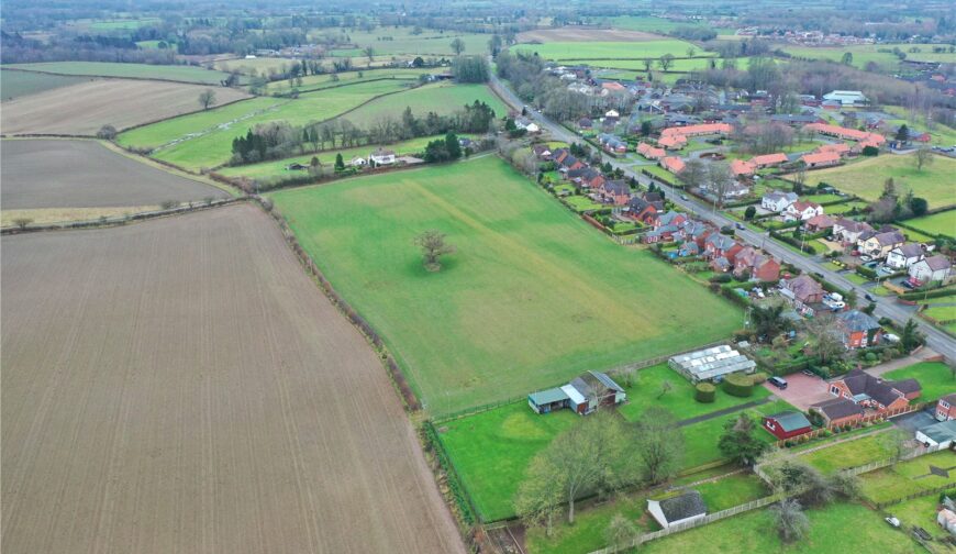 Plot 12 Whittington Grange, Bowyer Grange - Drone Shot Of Site