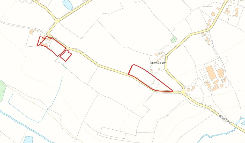 3 Dukes Cottages, Halghton - Map