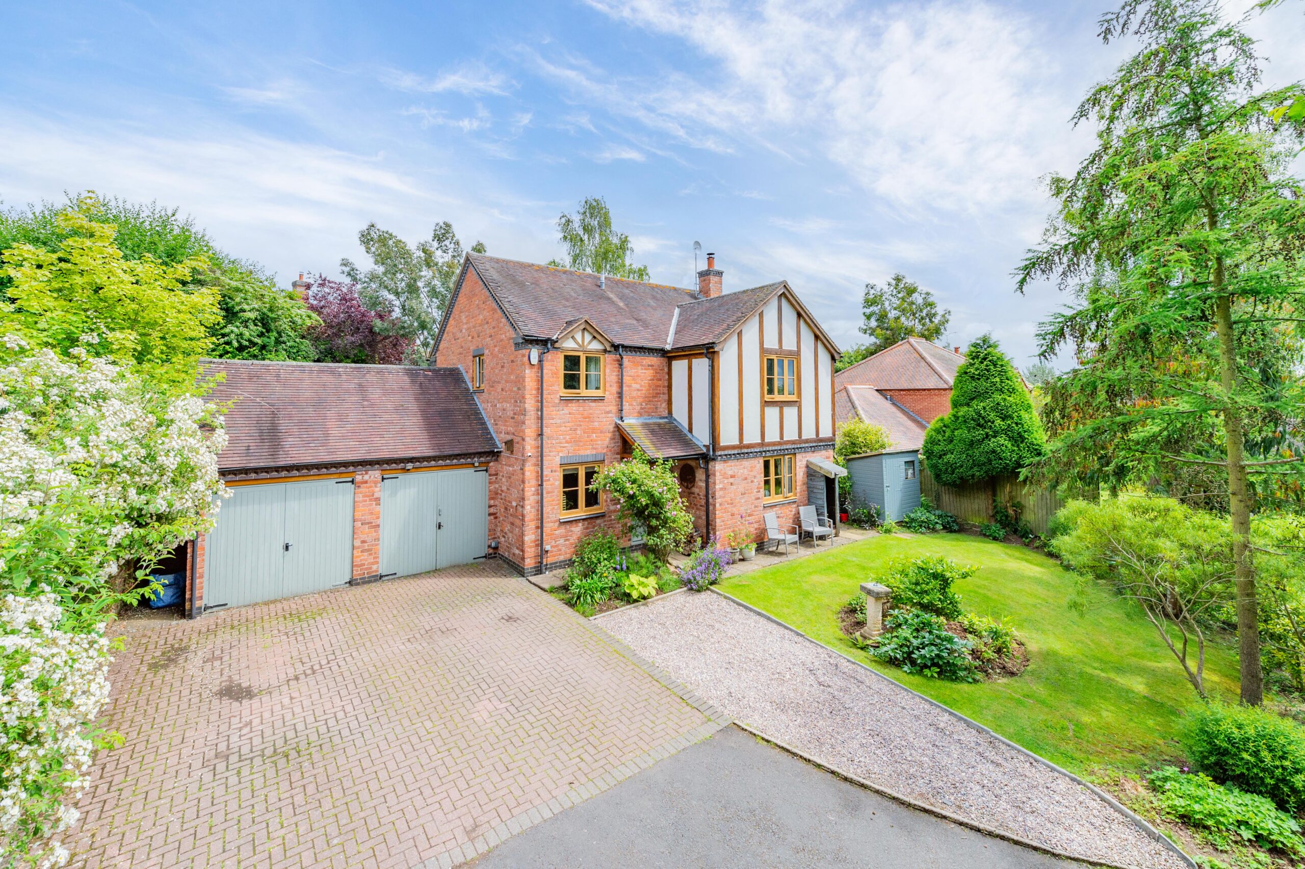 Popular South Shropshire hamlet offers four/five-bedroom home