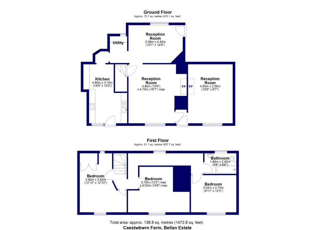 Bellan Estate, Llanerfyl - Floorplan