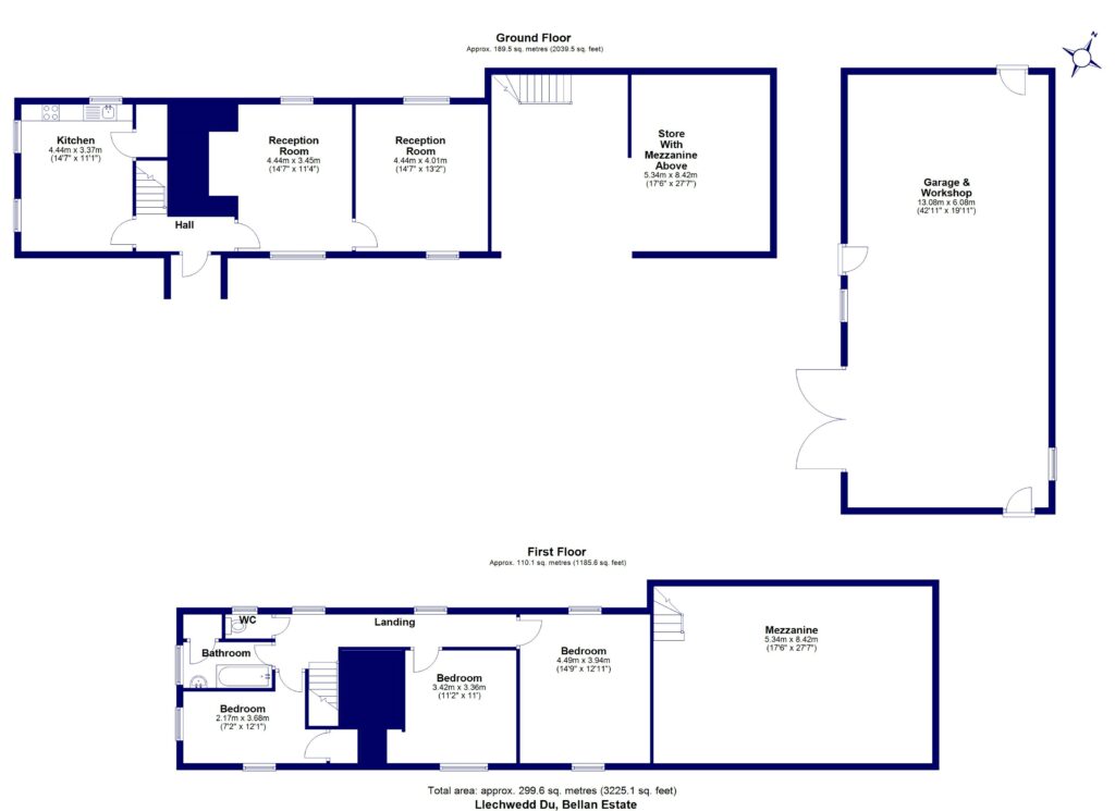 Bellan Estate, Llanerfyl - Floorplan