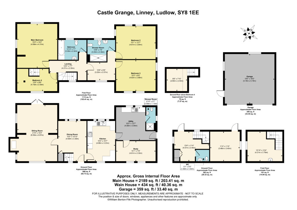 Castle Grange, Linney - Floorplan