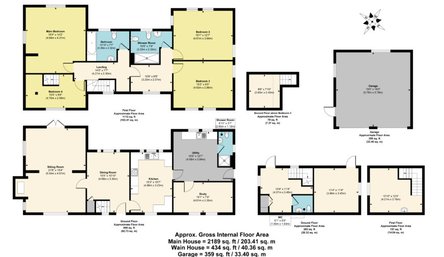 Castle Grange, Linney - Floorplan