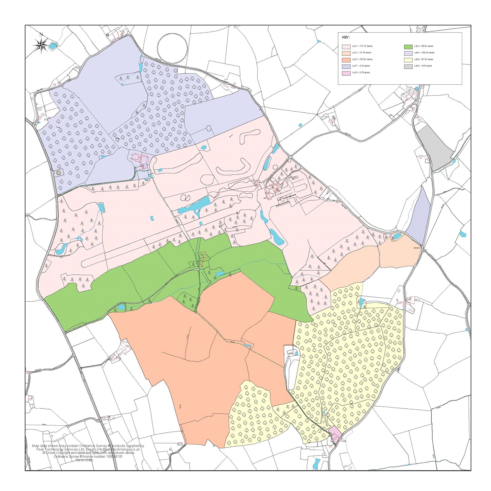 Broxwood Court, Broxwood - Map