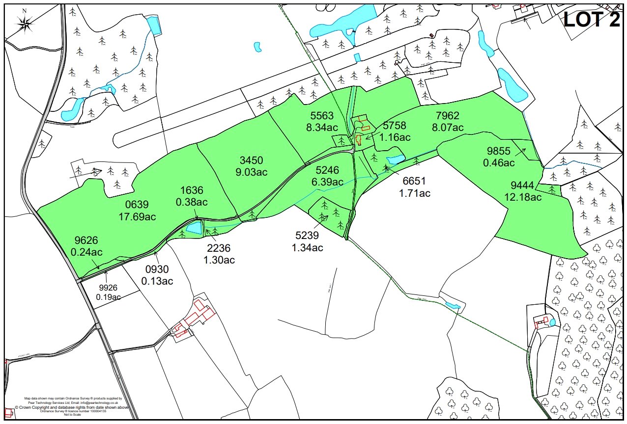 Lot 2 Broxwood Court Bolton Farm, Lyonshall - Map