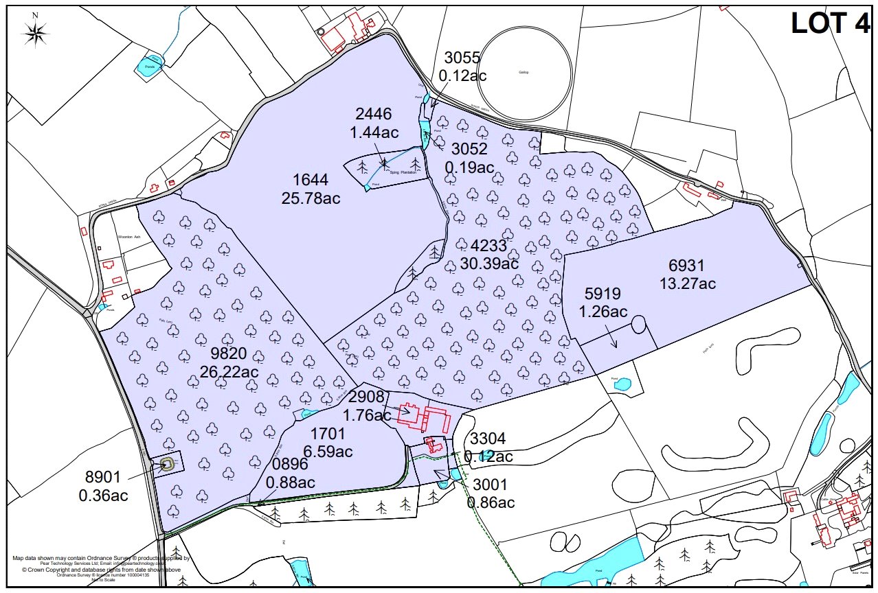 Lot 4 Broxwood Court Crump Oak Farm, Lyonshall - Map