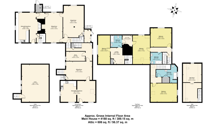 Lot 4 Broxwood Court Crump Oak Farm, Lyonshall - Floorplan