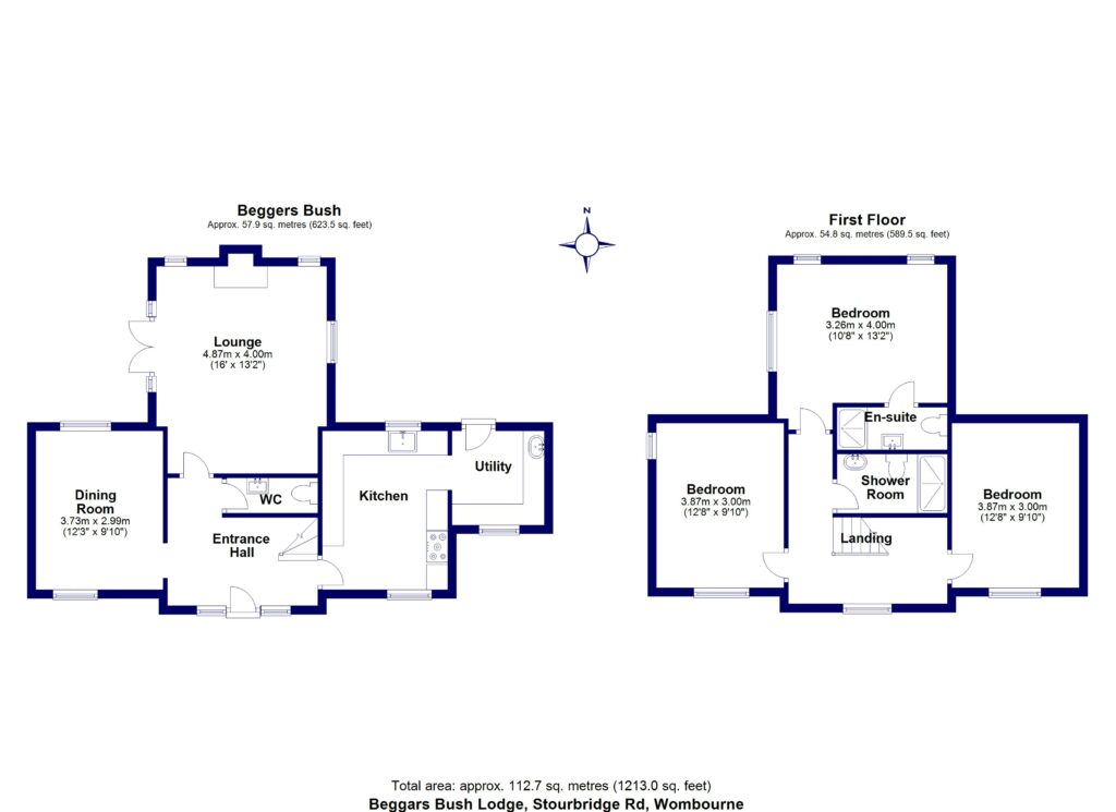 Beggars Bush Lodge, Stourbridge Road - Floorplan