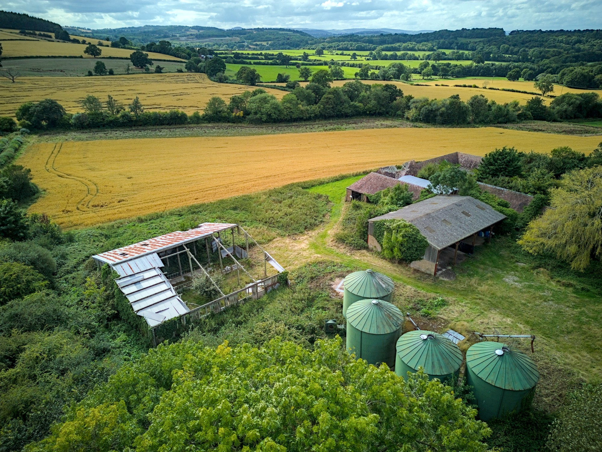 Much Wenlock area farmstead barns development potential