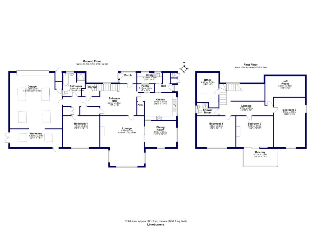 Limeburners, Lincoln Hill - Floorplan