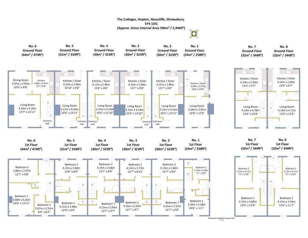 6 The Cottages, Hopton - Floorplan