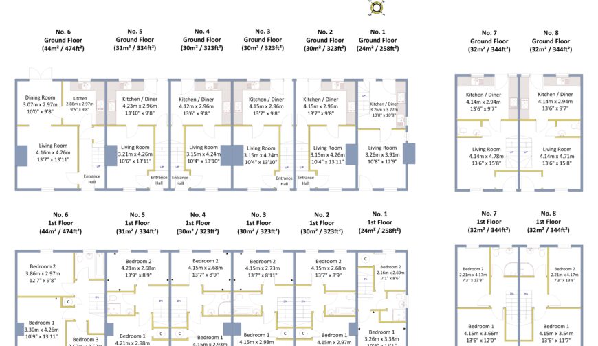 6 The Cottages, Hopton - Floorplan