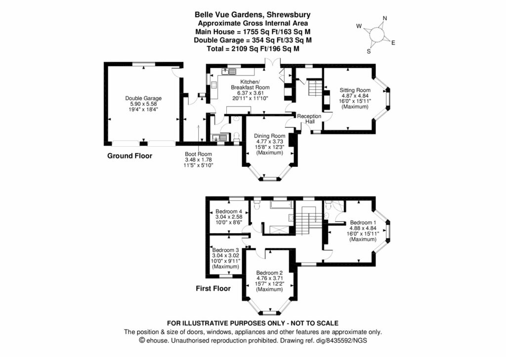 6 Belle Vue Gardens - Floorplan