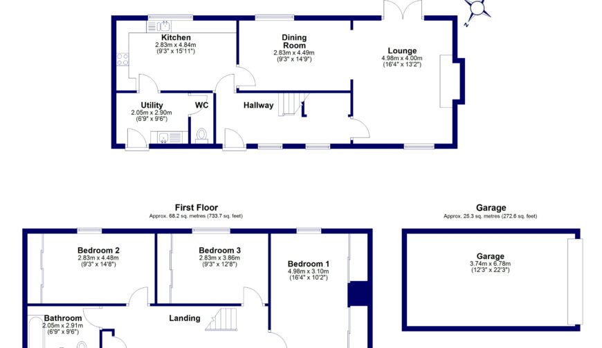 Hillview, Aston Munslow - Floorplan