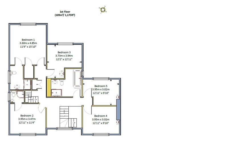 Hillgrove, Port Hill Road - Floorplan