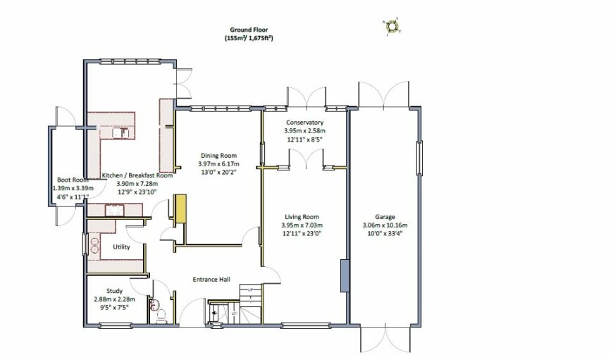 Hillgrove, Port Hill Road - Floorplan