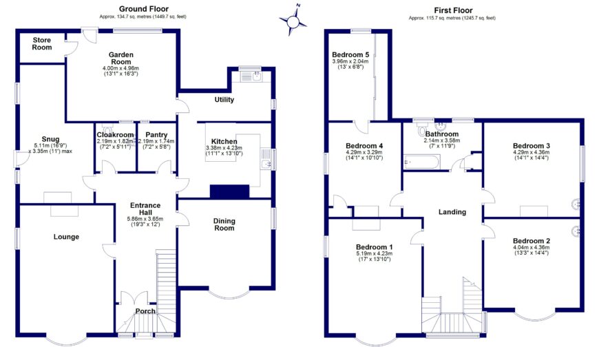 Sunnymead, Carding Mill Valley - Floorplan