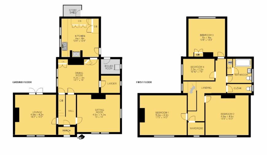 Blackpits, Needwood Road - Floorplan