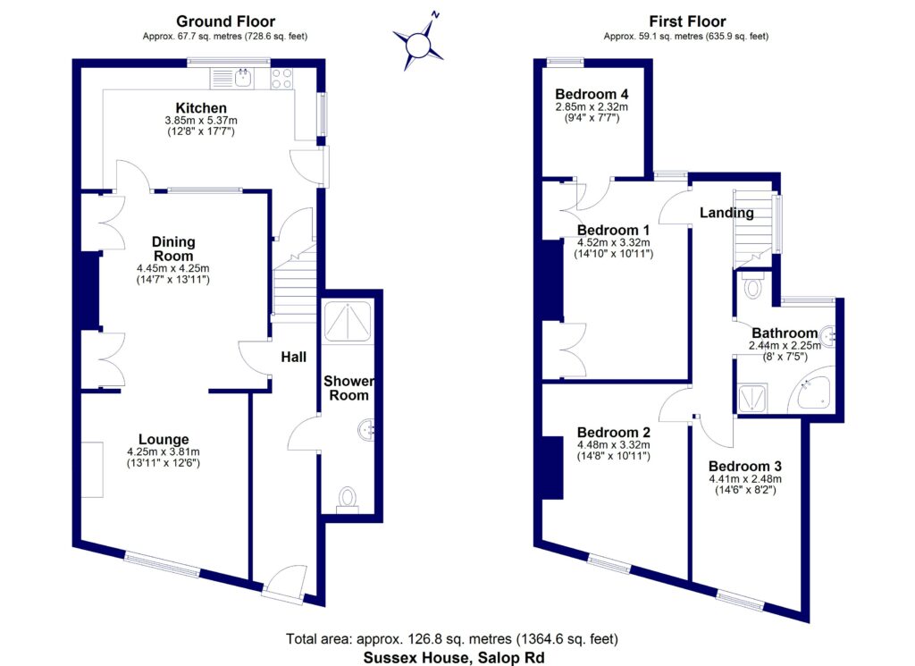 Sussex House, Salop Road - Floorplan