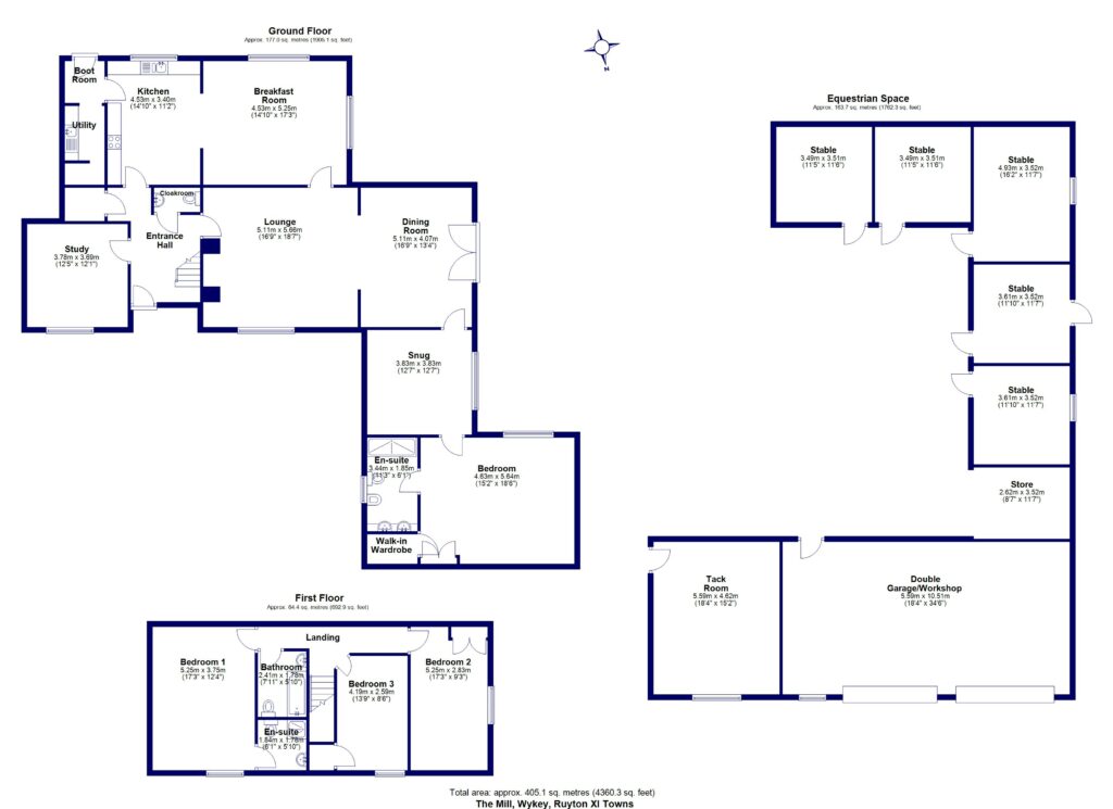 The Mill, Wykey - Floorplan