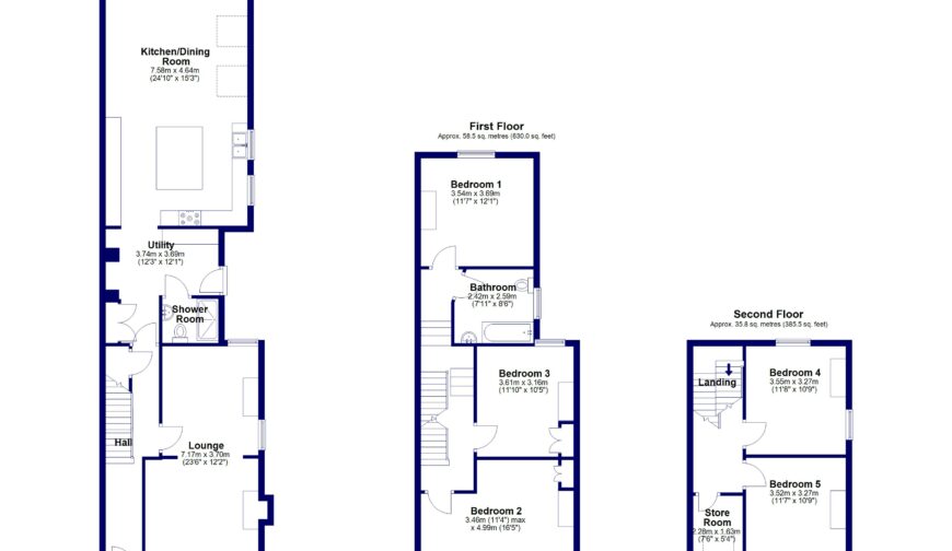 78 Upper Road - Floorplan