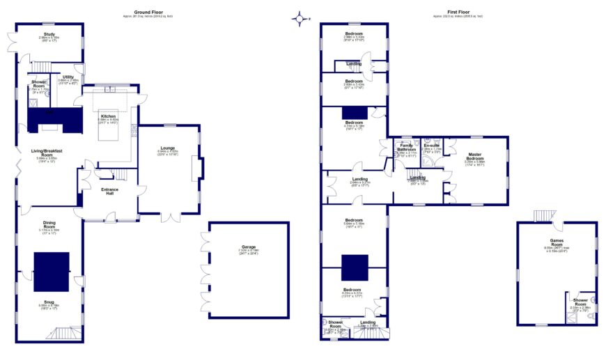 Cefn Bugeilyn, Llanfyllin - Floorplan