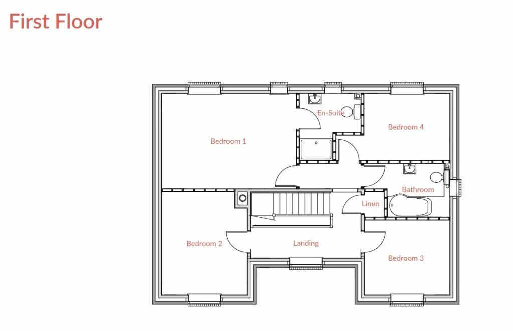 The Gate House, The Farmyard, Grafton - Floorplan