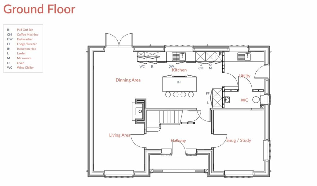 The Gate House, The Farmyard, Grafton - Floorplan