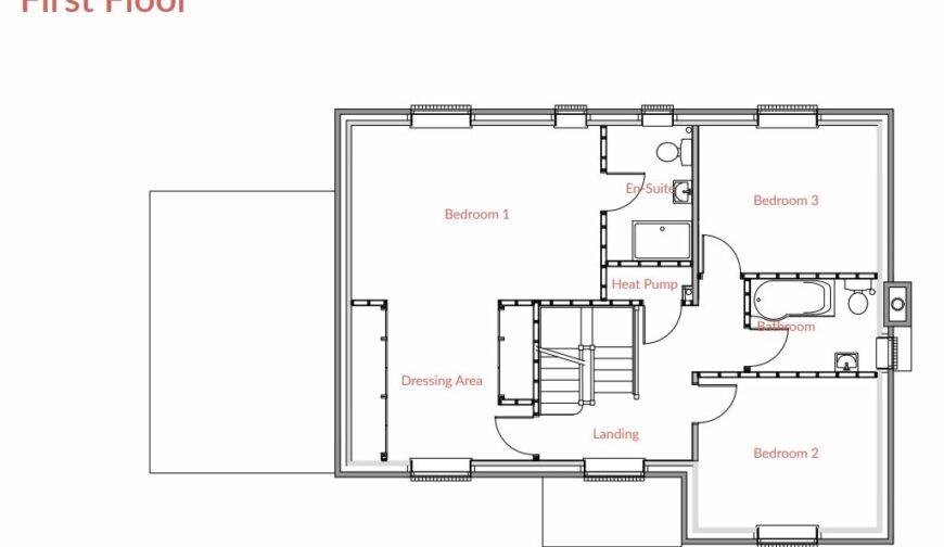 Rowan House, The Farmyard, Grafton - Floorplan 1f