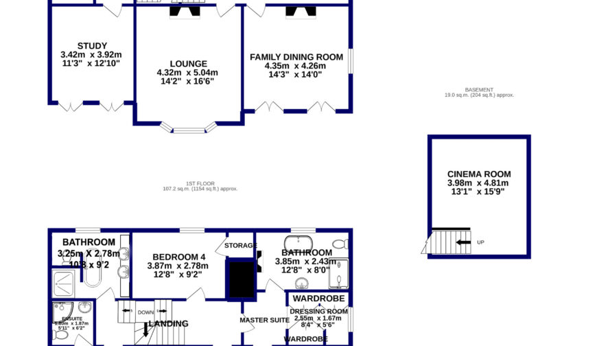 Brooklyn Villa, Sutton Road - Floorplan