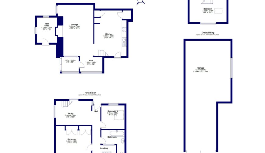 The Cottage, Snailbeach - Floorplan