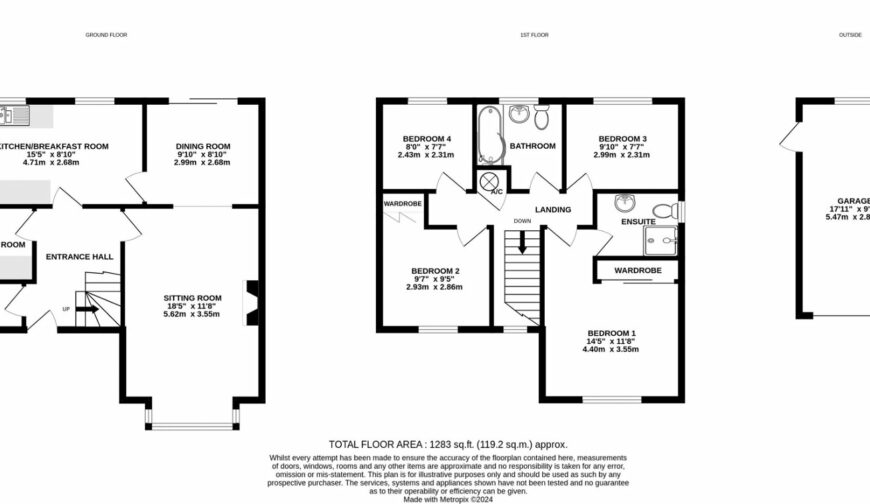 12 Dernside Close - Floorplan