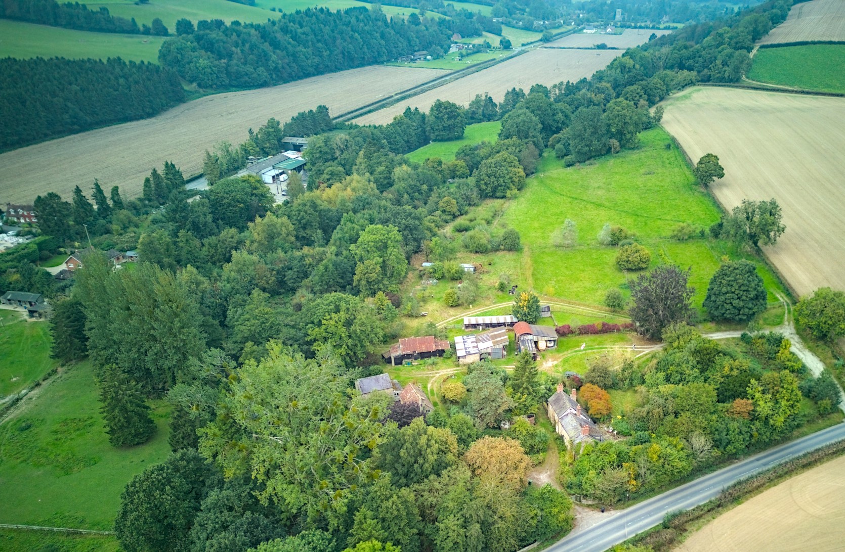 Water Mill site in Idyllic location adjacent to the River Lugg