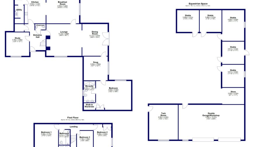 The Mill, Wykey - Floorplan