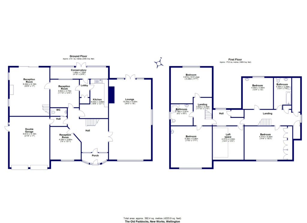 The Old Paddocks, New Works - Floorplan