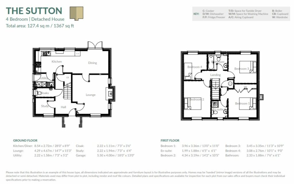 2 Herriman Close - Floorplan