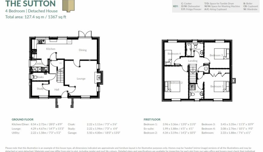 2 Herriman Close - Floorplan