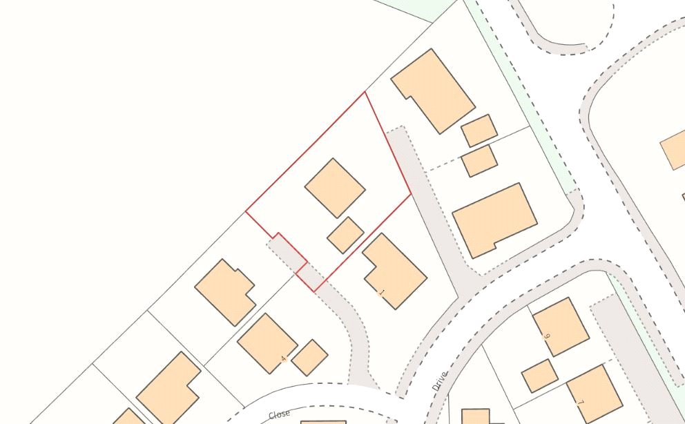 2 Herriman Close - Map