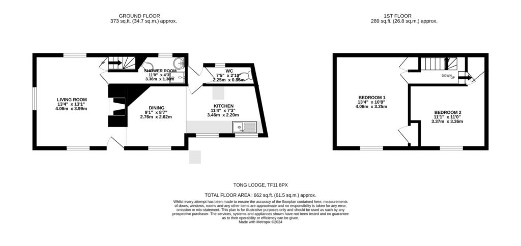 Tong Lodge, Weston-under-Lizard - Floorplan