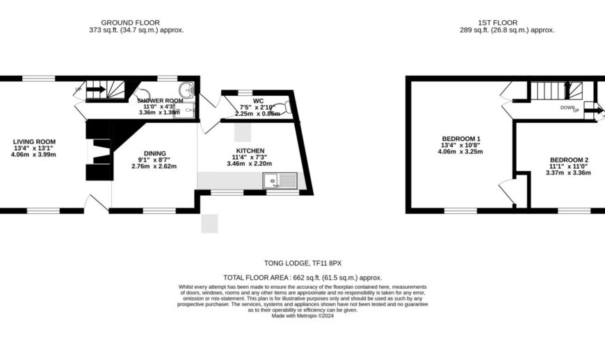 Tong Lodge, Weston-under-Lizard - Floorplan