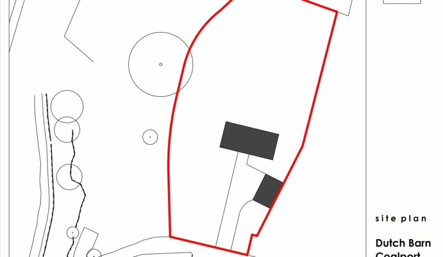 Dutch Barn At Coalport, Sutton Wood - Site Plan