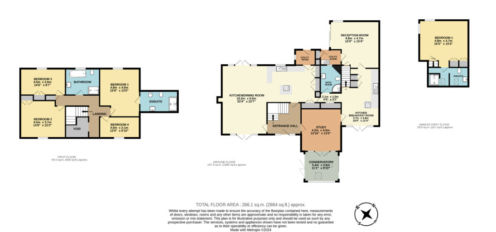 Demesne, Almeley - Floorplan