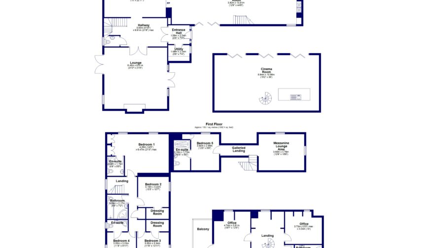 Summer Hill, Trefonen - Floorplan