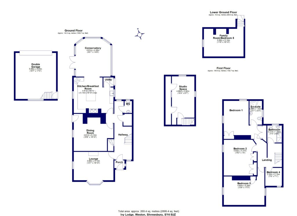 Ivy Lodge, Weston - Floorplan