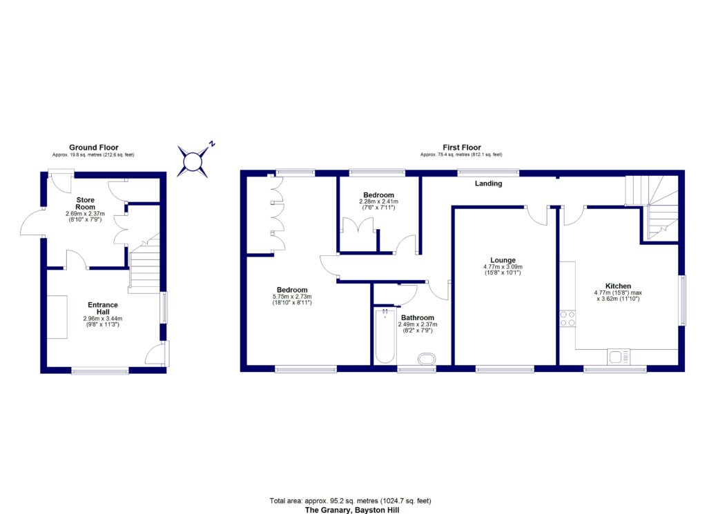 Ivy House, Lythwood - Floorplan