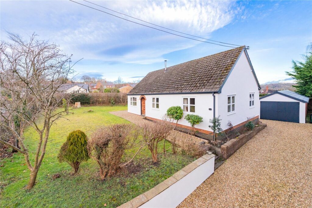 South Shropshire open plan bungalow