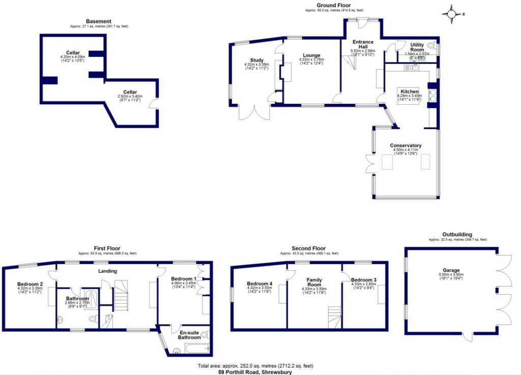 59 Porthill Road - Floorplan