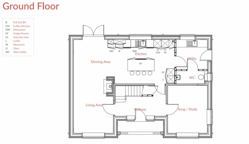 The Gate House, The Farmyard, Grafton - Floorplan