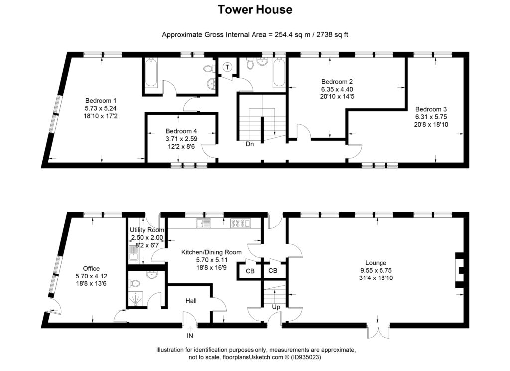 Tower House, Highlands Park - Floorplan