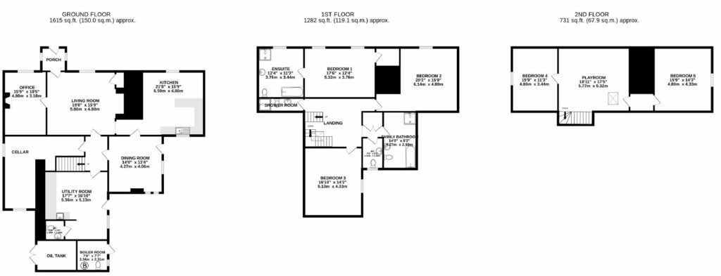 Eyton Farmhouse, Eyton - Floorplan